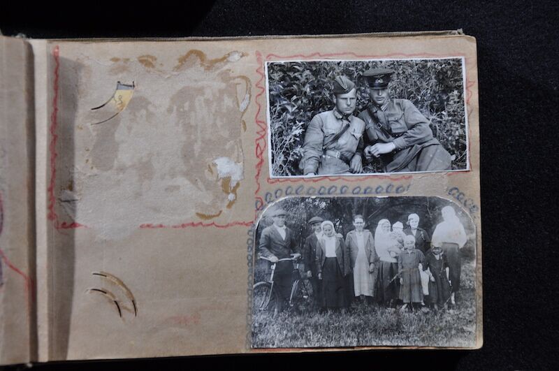 Original WWII Soviet Pilots Photo Albums - Epic Photos of Berlin in Ruins April 1945! - Ultra Rare - Image 25