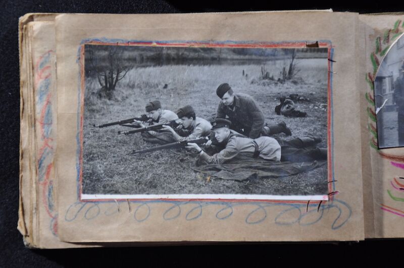 Original WWII Soviet Pilots Photo Albums - Epic Photos of Berlin in Ruins April 1945! - Ultra Rare - Image 26