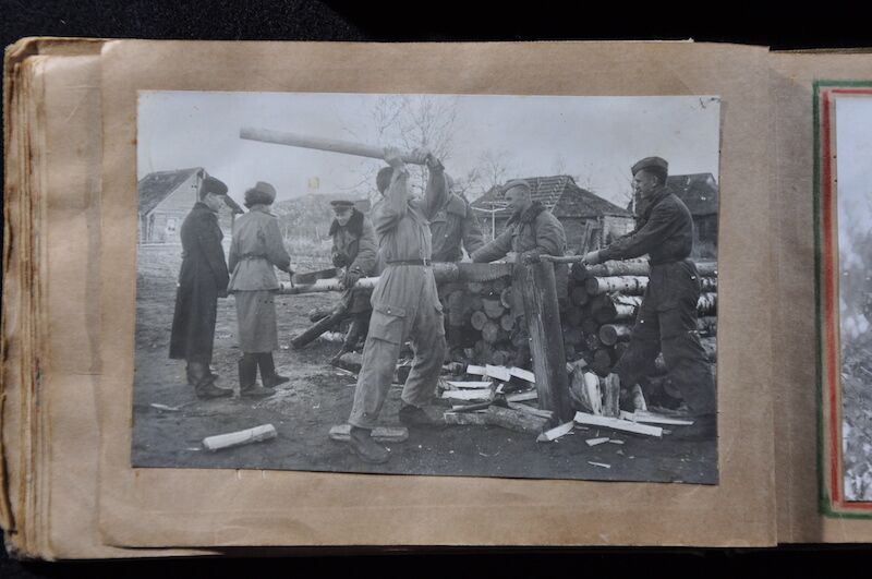 Original WWII Soviet Pilots Photo Albums - Epic Photos of Berlin in Ruins April 1945! - Ultra Rare - Image 34