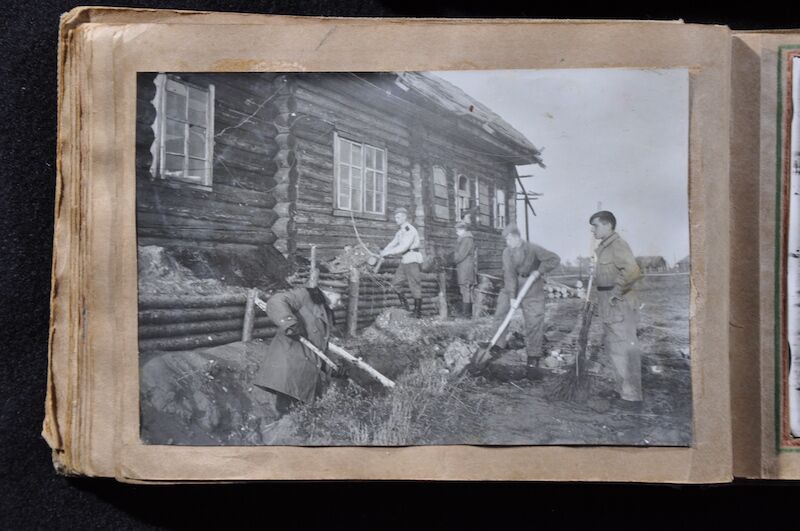 Original WWII Soviet Pilots Photo Albums - Epic Photos of Berlin in Ruins April 1945! - Ultra Rare - Image 36