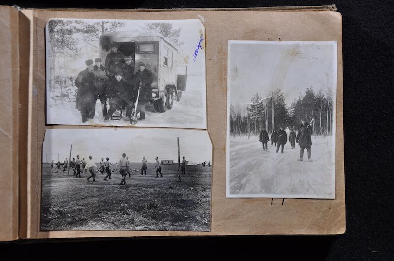 Original WWII Soviet Pilots Photo Albums - Epic Photos of Berlin in Ruins April 1945! - Ultra Rare - Image 45