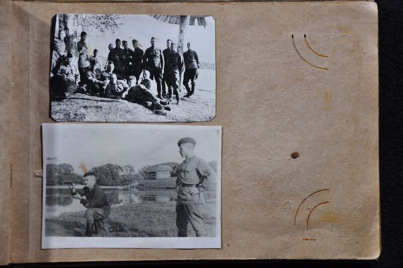 Original WWII Soviet Pilots Photo Albums - Epic Photos of Berlin in Ruins April 1945! - Ultra Rare - Image 63