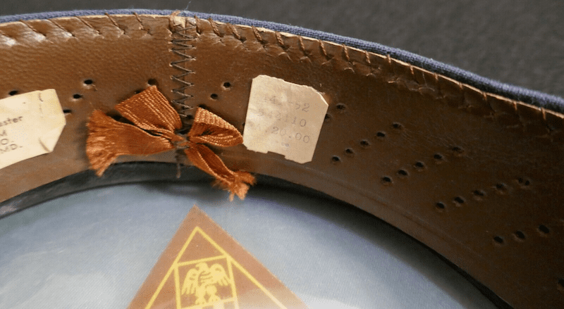 Vietnam War USAF - Senior Air Force Officers Service  - Named Visor Hat - Lt. Col. YEUTTER - Full Bio - Image 16