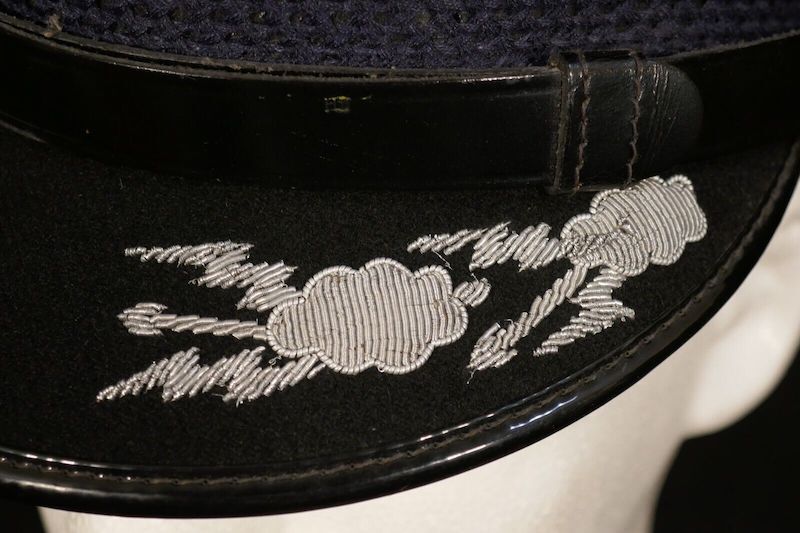 Vietnam War USAF - Senior Air Force Officers Service  - Named Visor Hat - Lt. Col. YEUTTER - Full Bio - Image 4