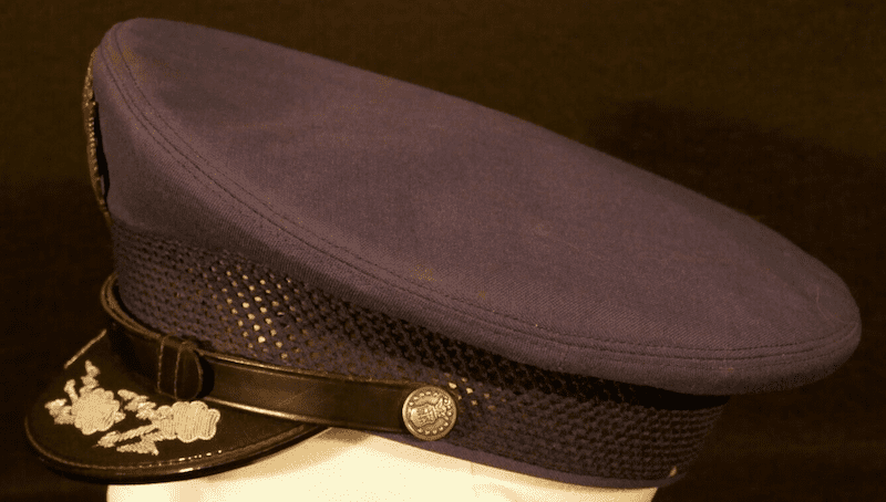 Vietnam War USAF - Senior Air Force Officers Service  - Named Visor Hat - Lt. Col. YEUTTER - Full Bio - Image 7