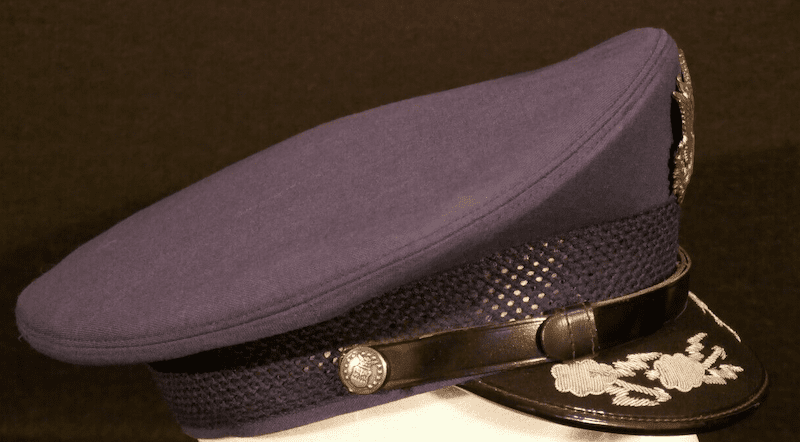 Vietnam War USAF - Senior Air Force Officers Service  - Named Visor Hat - Lt. Col. YEUTTER - Full Bio - Image 9