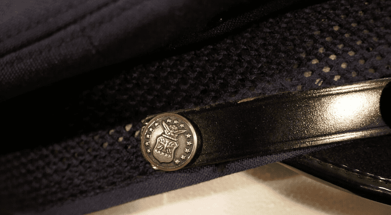 Vietnam War USAF - Senior Air Force Officers Service  - Named Visor Hat - Lt. Col. YEUTTER - Full Bio - Image 10