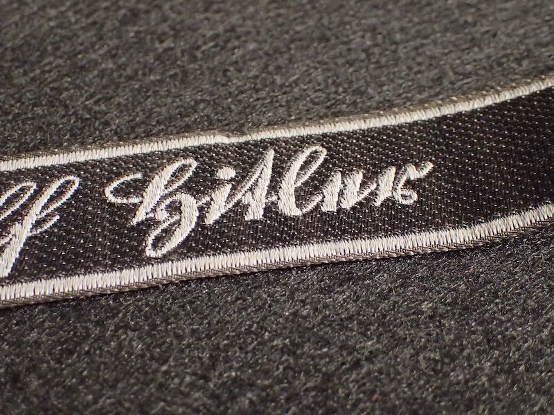 WWII German Waffen SS Cuff Title - Adolf Hitler - Leibstandarte - Bevo Wuppertal - Original Full length - Rare (Offer Accepted) - Image 4