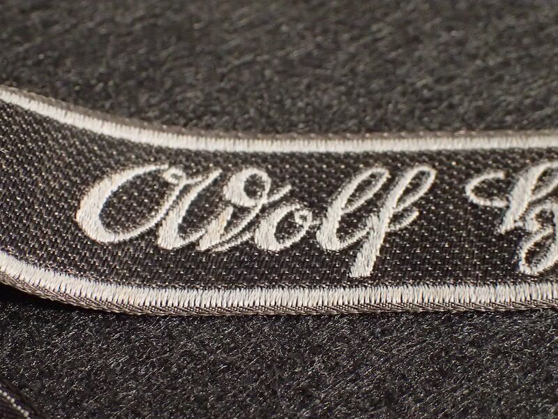 WWII German Waffen SS Cuff Title - Adolf Hitler - Leibstandarte - Bevo Wuppertal - Original Full length - Rare (Offer Accepted) - Image 10