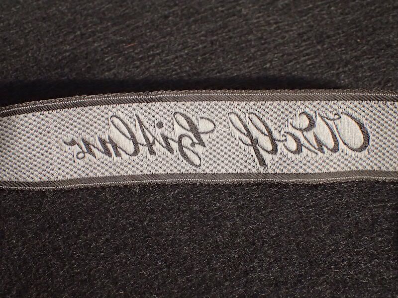 WWII German Waffen SS Cuff Title - Adolf Hitler - Leibstandarte - Bevo Wuppertal - Original Full length - Rare (Offer Accepted) - Image 14