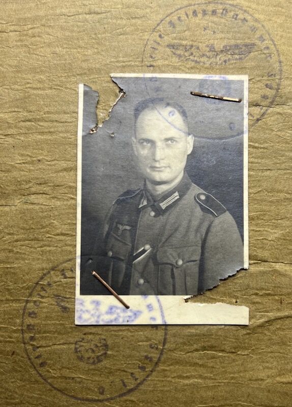 WWII German Soldbuch Obergefreiter Josef Niewiera - Stalag IIID Berlin - Festungs Grenadier Regiment 863 - 348 ID (Normandy) - Image 5