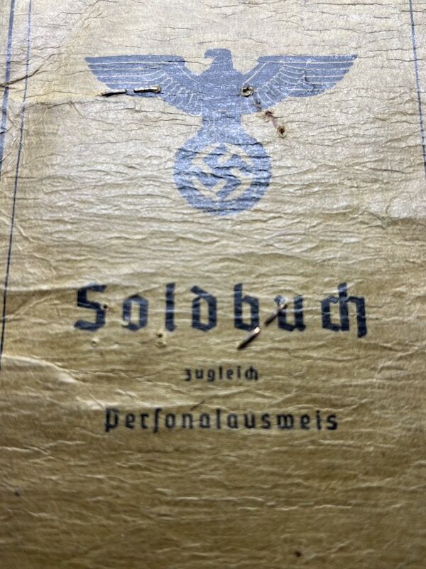 WWII German Soldbuch Obergefreiter Josef Niewiera - Stalag IIID Berlin - Festungs Grenadier Regiment 863 - 348 ID (Normandy) - Image 7