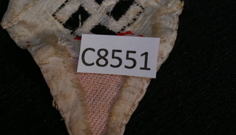 WWII German Hitler Youth / BDM Cloth Diamond - Free Shipping! - Image 5