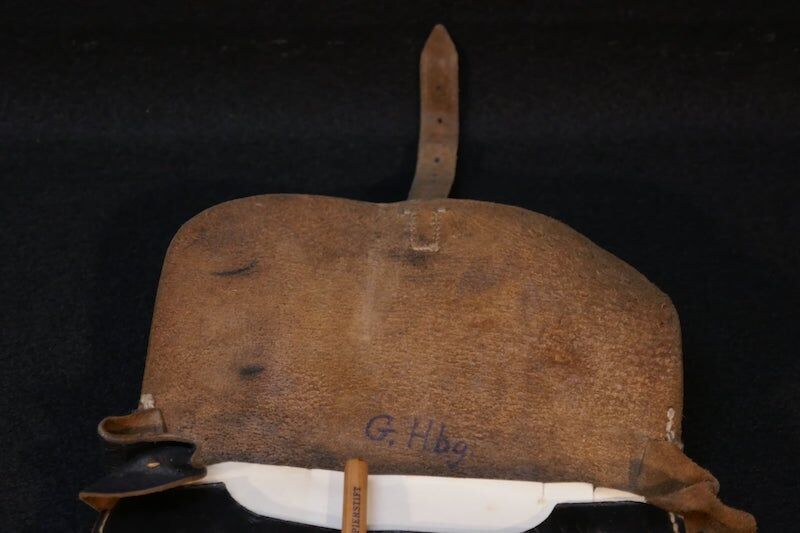 Original WWII German Army Map Case With Contents - Map Frankfurt Oder / Küstrin - Map Paris - Pencil - WaA Ruler - Image 9