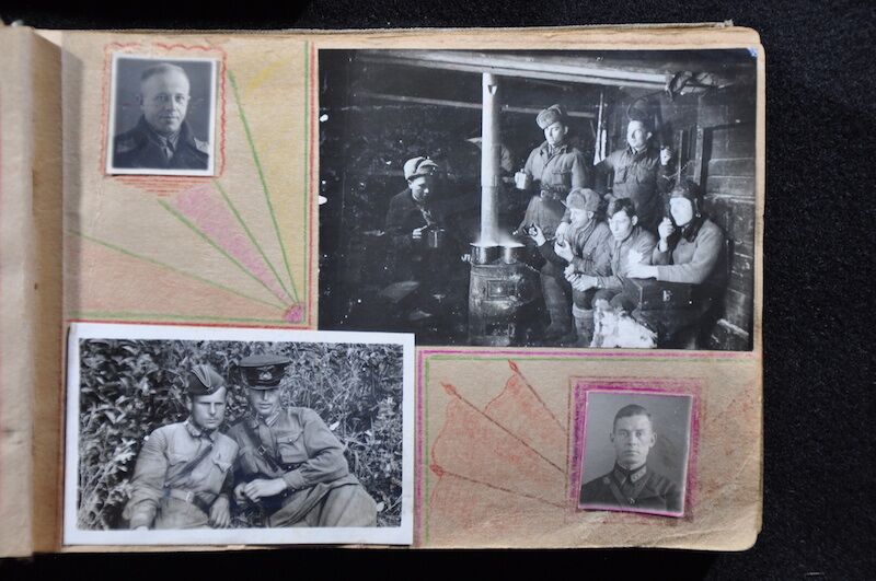 Original WWII Soviet Pilots Photo Albums - Epic Photos of Berlin in Ruins April 1945! - Ultra Rare - Image 11