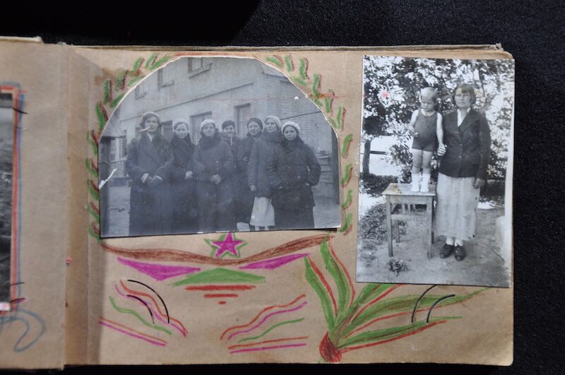 Original WWII Soviet Pilots Photo Albums - Epic Photos of Berlin in Ruins April 1945! - Ultra Rare - Image 27