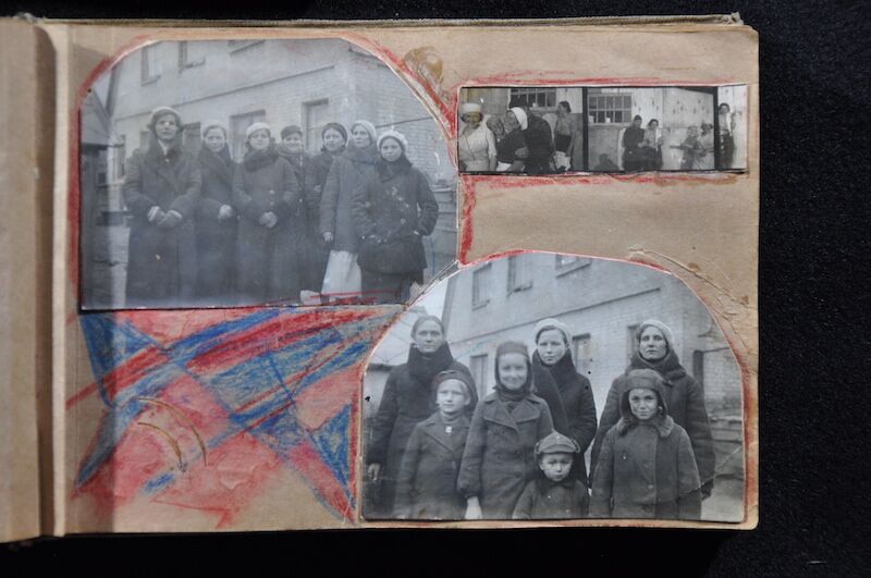 Original WWII Soviet Pilots Photo Albums - Epic Photos of Berlin in Ruins April 1945! - Ultra Rare - Image 29