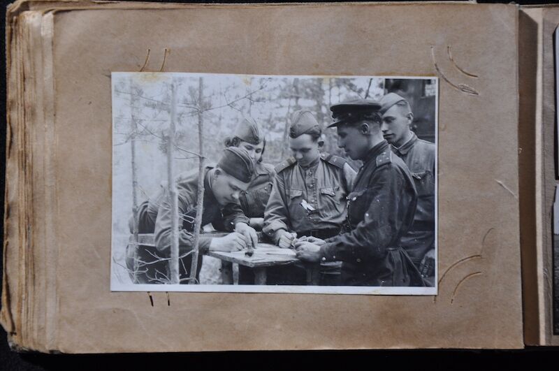 Original WWII Soviet Pilots Photo Albums - Epic Photos of Berlin in Ruins April 1945! - Ultra Rare - Image 44