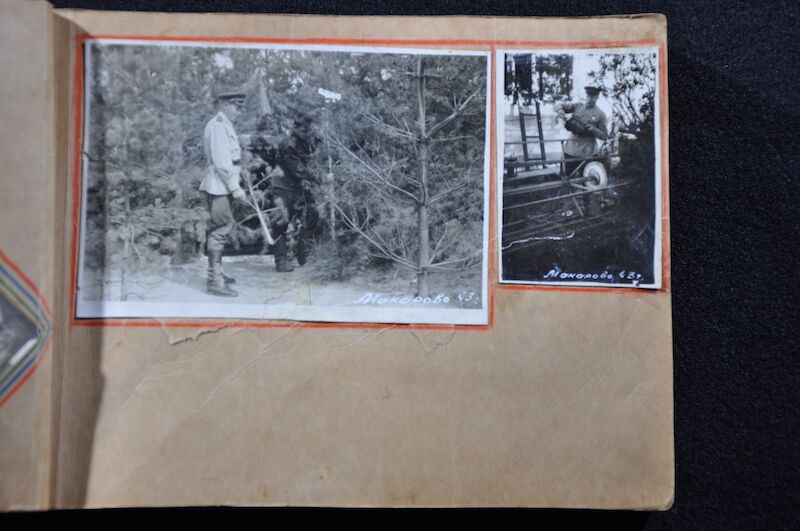 Original WWII Soviet Pilots Photo Albums - Epic Photos of Berlin in Ruins April 1945! - Ultra Rare - Image 86