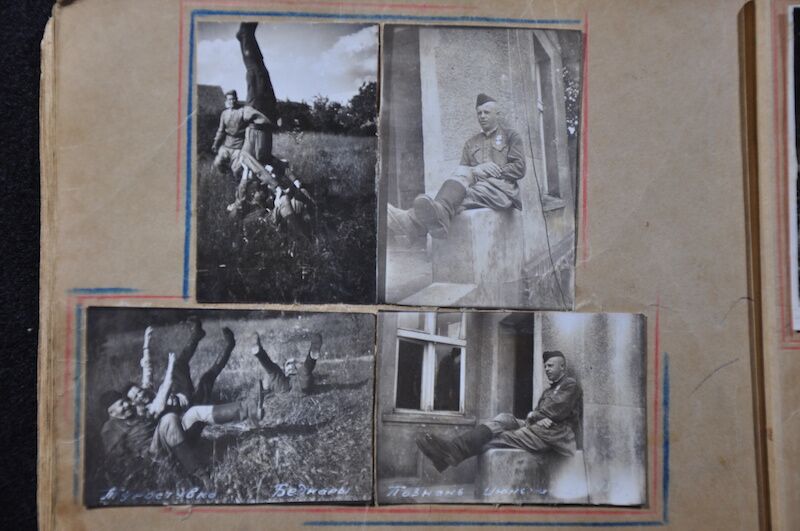 Original WWII Soviet Pilots Photo Albums - Epic Photos of Berlin in Ruins April 1945! - Ultra Rare - Image 120