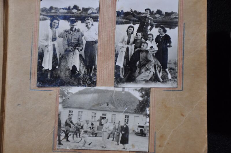 Original WWII Soviet Pilots Photo Albums - Epic Photos of Berlin in Ruins April 1945! - Ultra Rare - Image 123