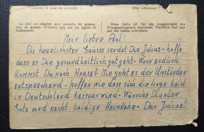 WWII Wehrmacht Soldbuch Grouping - Uffz Paul Berenbaum - Born in France! - Incredible Story Buried Alive by US Artillery - Grenadier Regiment 713 - 416 Inf Div West Wall 1945 - Mortar Team Leader - Rare! - Image 31