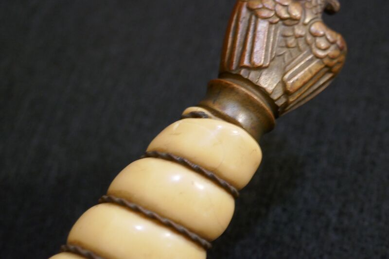 WWII German Navy - Officers Kriegsmarine Dagger - Uncleaned - Image 20