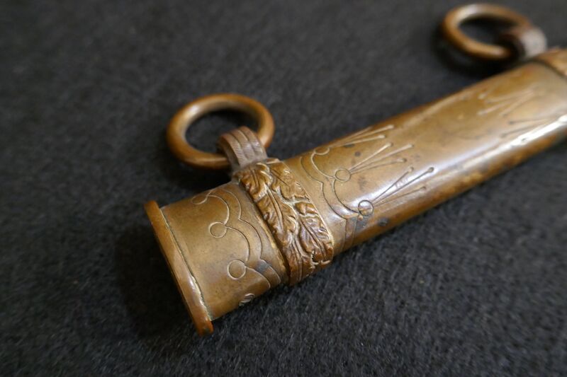 WWII German Navy - Officers Kriegsmarine Dagger - Uncleaned - Image 21