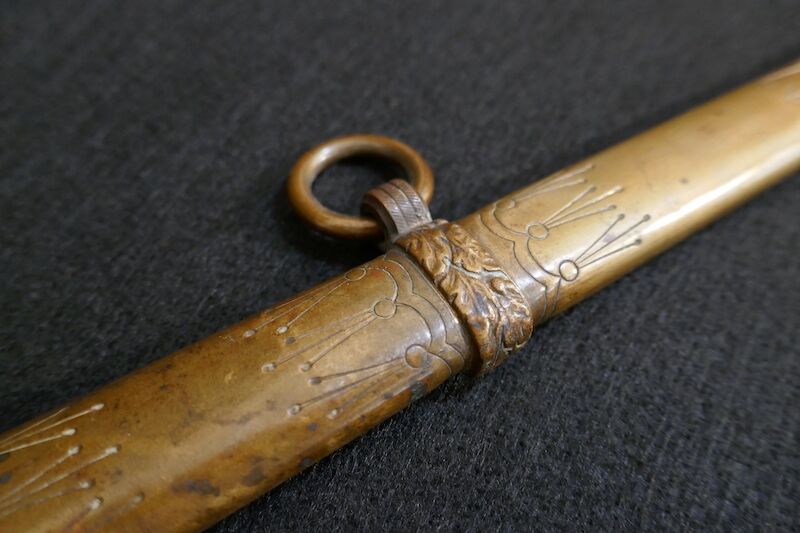 WWII German Navy - Officers Kriegsmarine Dagger - Uncleaned - Image 22