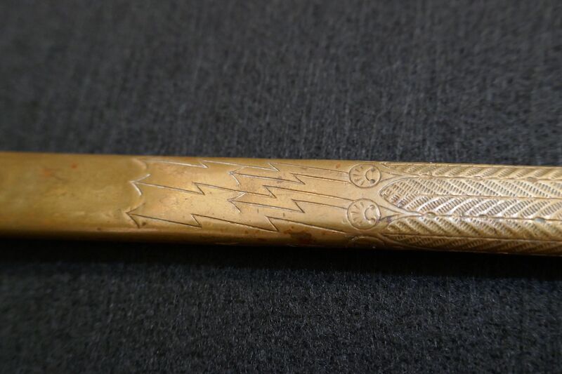 WWII German Navy - Officers Kriegsmarine Dagger - Uncleaned - Image 24