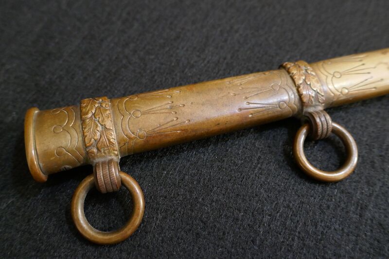 WWII German Navy - Officers Kriegsmarine Dagger - Uncleaned - Image 27