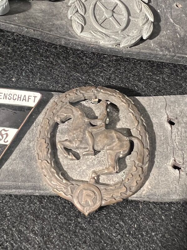 WWII US Army - Hate Belt - German Officers Insignia - Original US Army Bring Back - Image 5