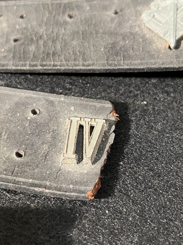 WWII US Army - Hate Belt - German Officers Insignia - Original US Army Bring Back - Image 6