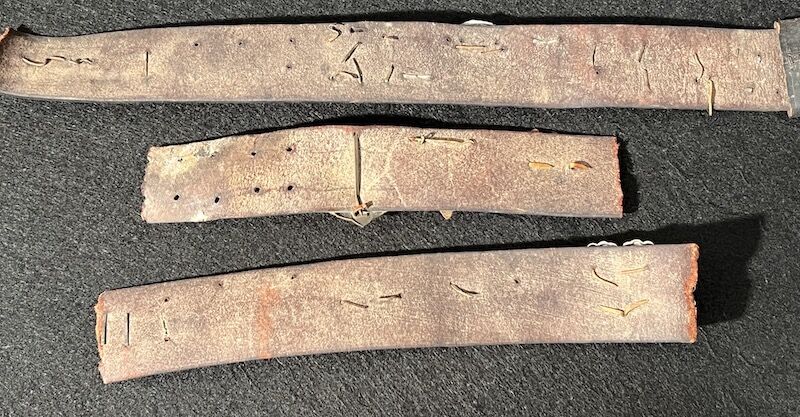 WWII US Army - Hate Belt - German Officers Insignia - Original US Army Bring Back - Image 12