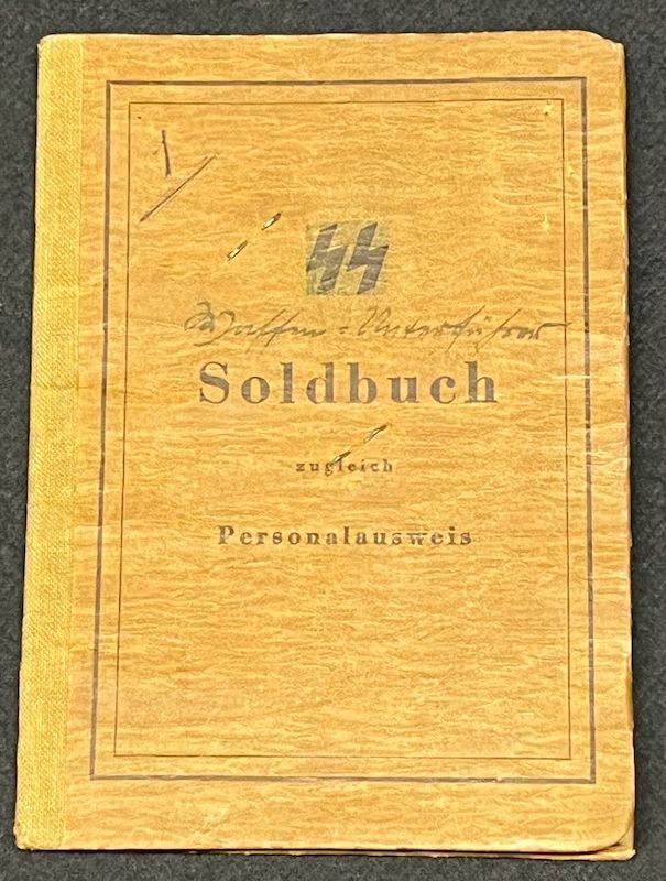 WWII German Waffen SS-Soldbuch - Cossack Waffen-Unterführer Waldimar Makarow - XIV SS Cossack Cavalry Corps - Russian Born Volunteer - SS Hauptamt Berlin 1944 - Ultra Rare - Image 2