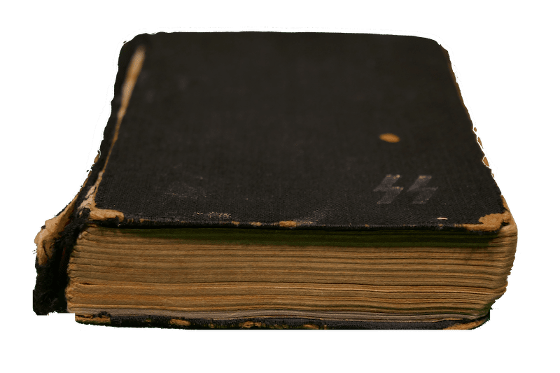 WWII Waffen-SS Grouping - SS-Obersturmfuhrer Georg Kinzler (DKiG) - Totenkopf Division 1942 SS Pocket Diary - One of Kind - Very Rare (Offer / Reserved) - Image 7