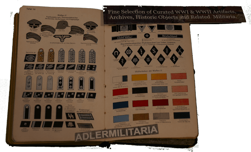 WWII Waffen-SS Grouping - SS-Obersturmfuhrer Georg Kinzler (DKiG) - Totenkopf Division 1942 SS Pocket Diary - One of Kind - Very Rare (Offer / Reserved) - Image 22