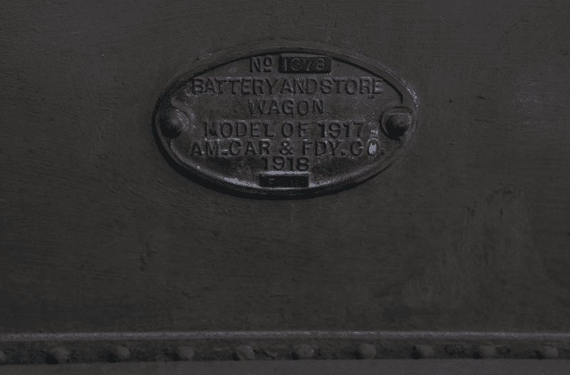 WWI US Army M1917 Battery & Store Wagon - Made by American Car & Foundry Company 1918 - For US M1902 3 Inch Field Gun & French 75mm mle/97 Cannon - Last 1 Known - Price on Request - Image 4