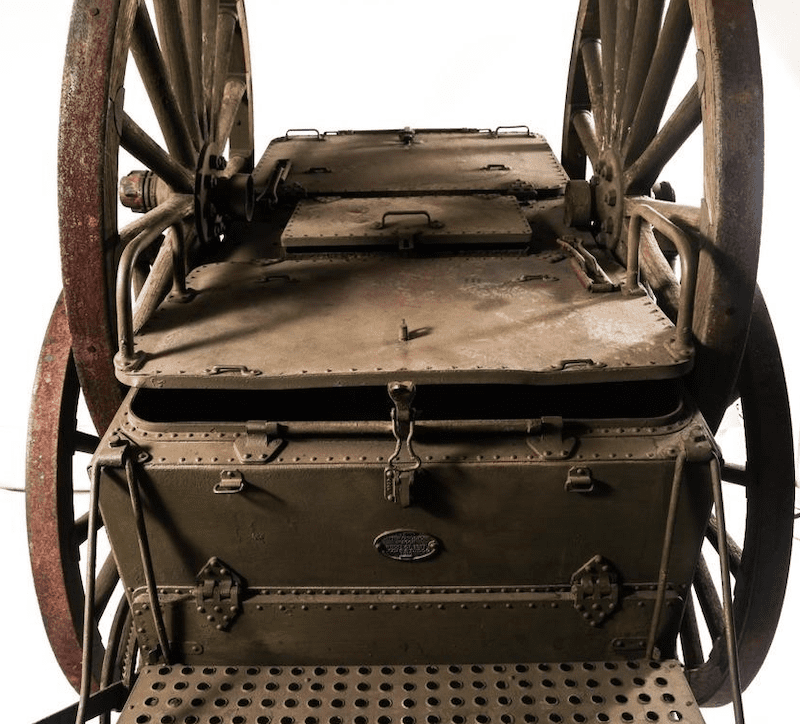 WWI US Army M1917 Battery & Store Wagon - Made by American Car & Foundry Company 1918 - For US M1902 3 Inch Field Gun & French 75mm mle/97 Cannon - Last 1 Known - Price on Request - Image 10