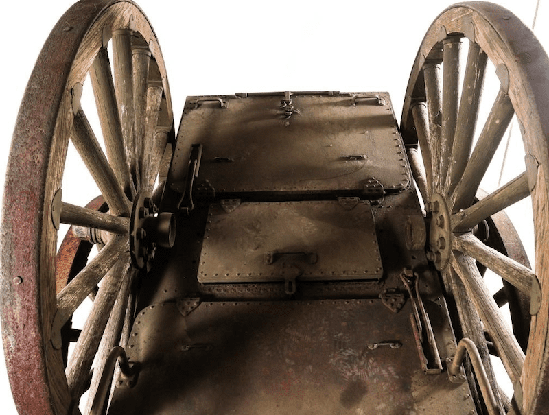 WWI US Army M1917 Battery & Store Wagon - Made by American Car & Foundry Company 1918 - For US M1902 3 Inch Field Gun & French 75mm mle/97 Cannon - Last 1 Known - Price on Request - Image 11