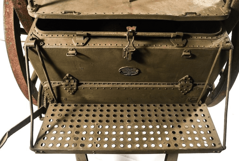 WWI US Army M1917 Battery & Store Wagon - Made by American Car & Foundry Company 1918 - For US M1902 3 Inch Field Gun & French 75mm mle/97 Cannon - Last 1 Known - Price on Request - Image 12