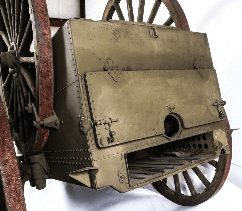 WWI US Army M1917 Battery & Store Wagon - Made by American Car & Foundry Company 1918 - For US M1902 3 Inch Field Gun & French 75mm mle/97 Cannon - Last 1 Known - Price on Request - Image 13