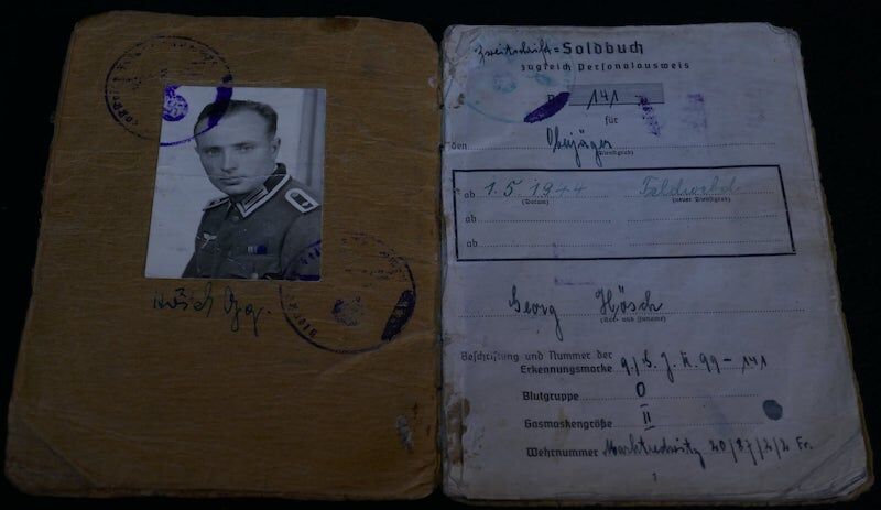 WWII German Army Soldbuch - Feldwebel Hösch - Gebirgs-Jäger-Regiment 99 - - Image 4