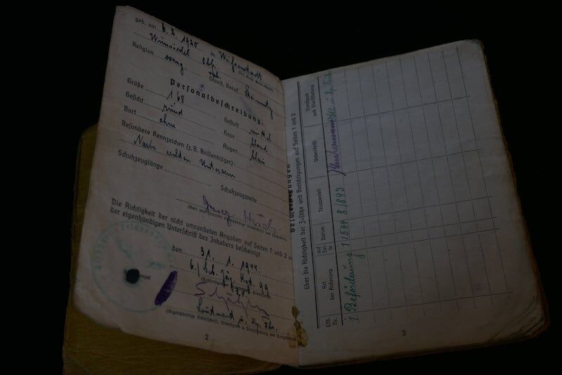 WWII German Army Soldbuch - Feldwebel Hösch - Gebirgs-Jäger-Regiment 99 - - Image 8