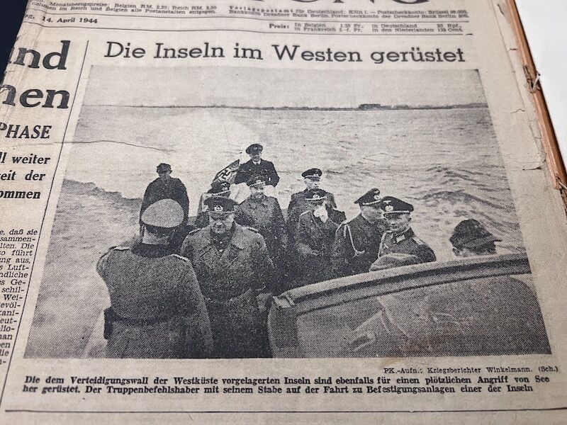 Original WWII German General Gause Photo Album - Rommel Inspection Denmark 1943 - Sabotage Troops - Atlantic Wall - Hanstholm - Very Rare Images - Image 4