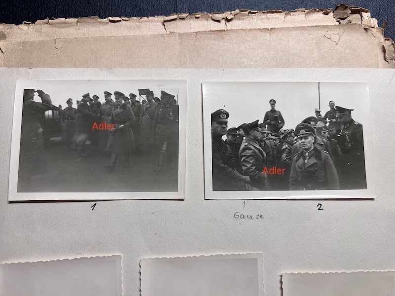 Original WWII German General Gause Photo Album - Rommel Inspection Denmark 1943 - Sabotage Troops - Atlantic Wall - Hanstholm - Very Rare Images - Image 6