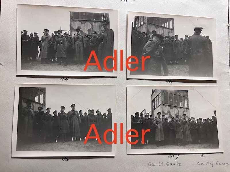 Original WWII German General Gause Photo Album - Rommel Inspection Denmark 1943 - Sabotage Troops - Atlantic Wall - Hanstholm - Very Rare Images - Image 14