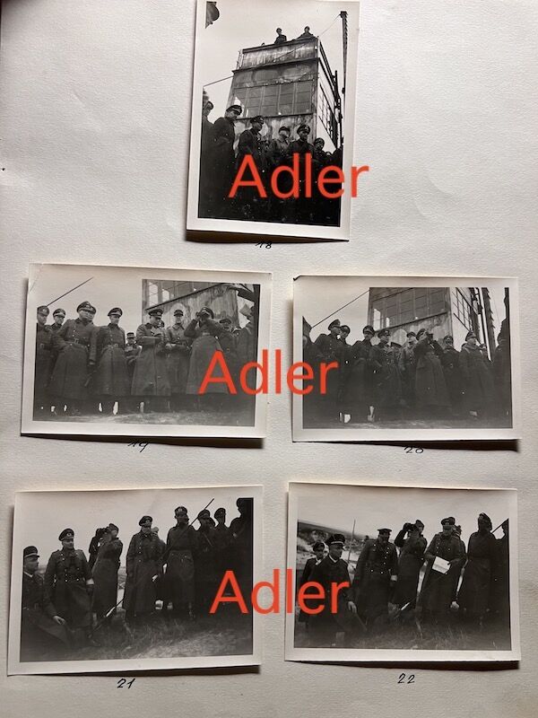 Original WWII German General Gause Photo Album - Rommel Inspection Denmark 1943 - Sabotage Troops - Atlantic Wall - Hanstholm - Very Rare Images - Image 15