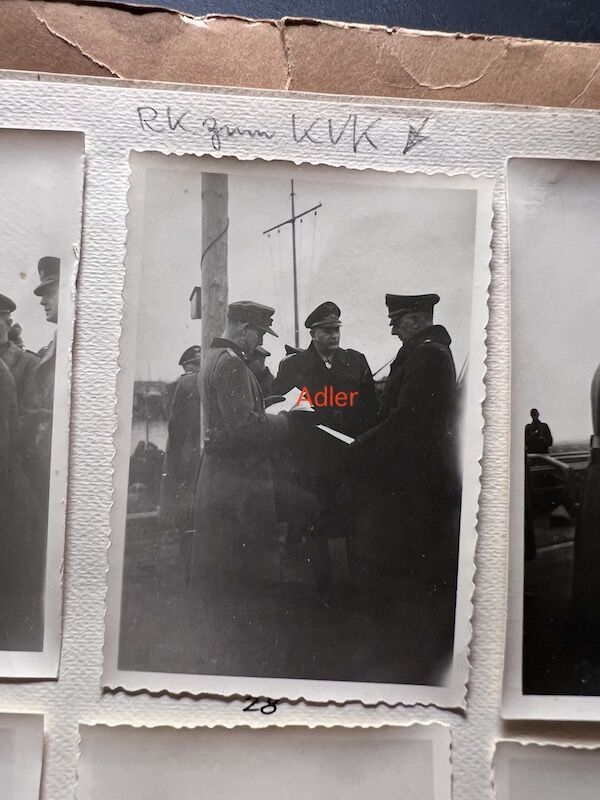 Original WWII German General Gause Photo Album - Rommel Inspection Denmark 1943 - Sabotage Troops - Atlantic Wall - Hanstholm - Very Rare Images - Image 20