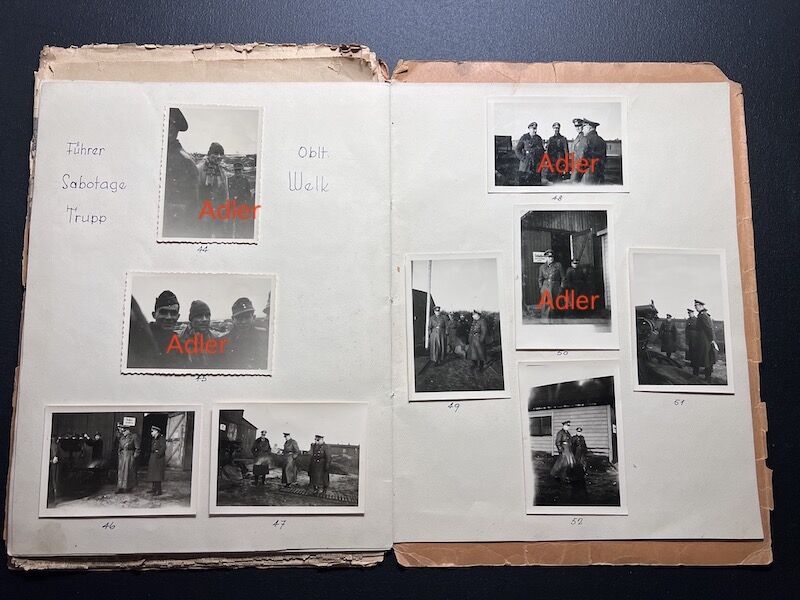 Original WWII German General Gause Photo Album - Rommel Inspection Denmark 1943 - Sabotage Troops - Atlantic Wall - Hanstholm - Very Rare Images - Image 24